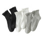 Hstyle 6 Pairs of Ruffle Socks Women, Cute Ruffle Ankle Socks