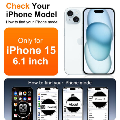 SPIDERCASE Magnetic for iPhone 17 Pro Max Case,with Kickstand,Clear