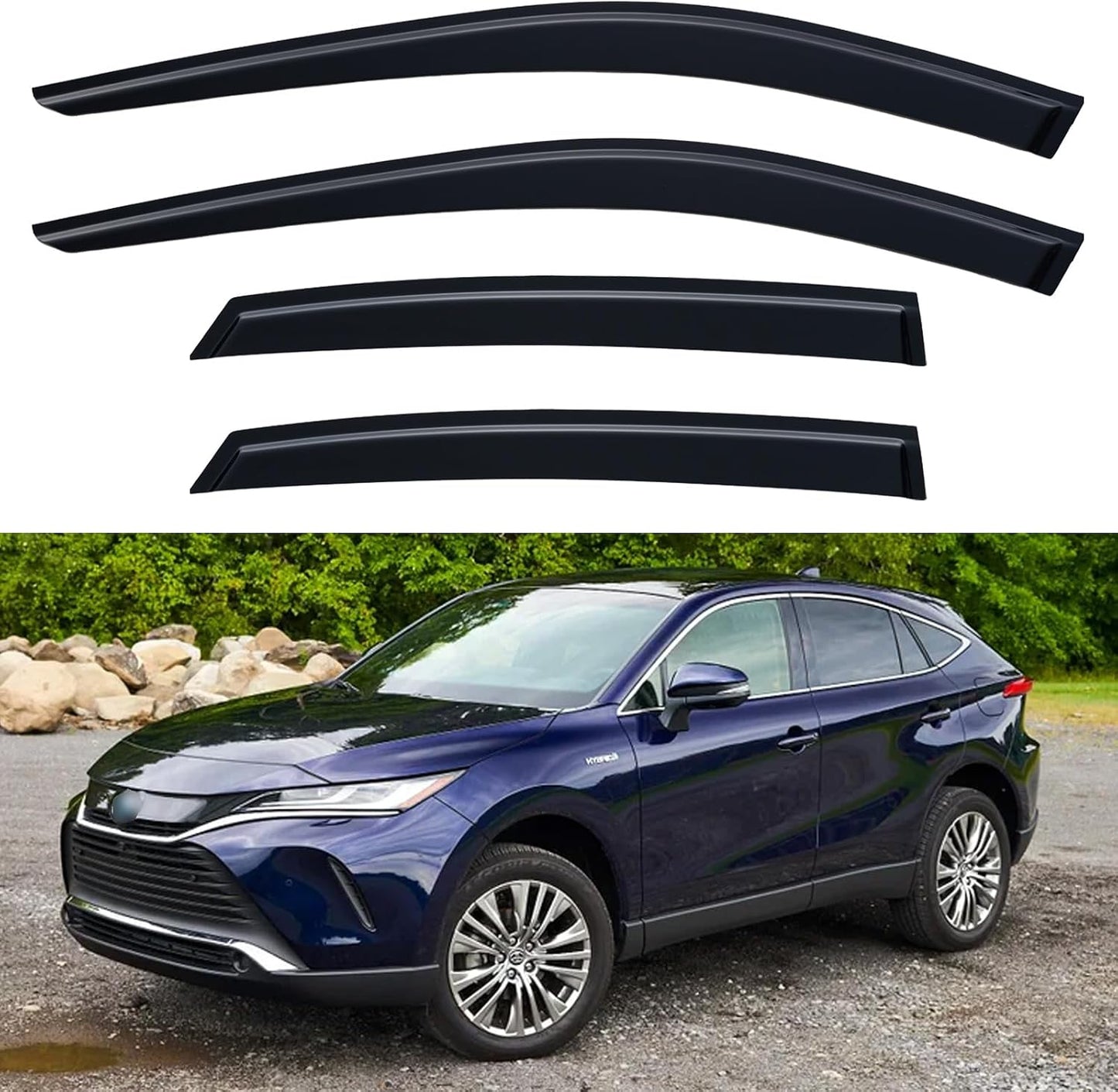 Window Visors Rain Guards for 2020-2025 Nissan Sentra