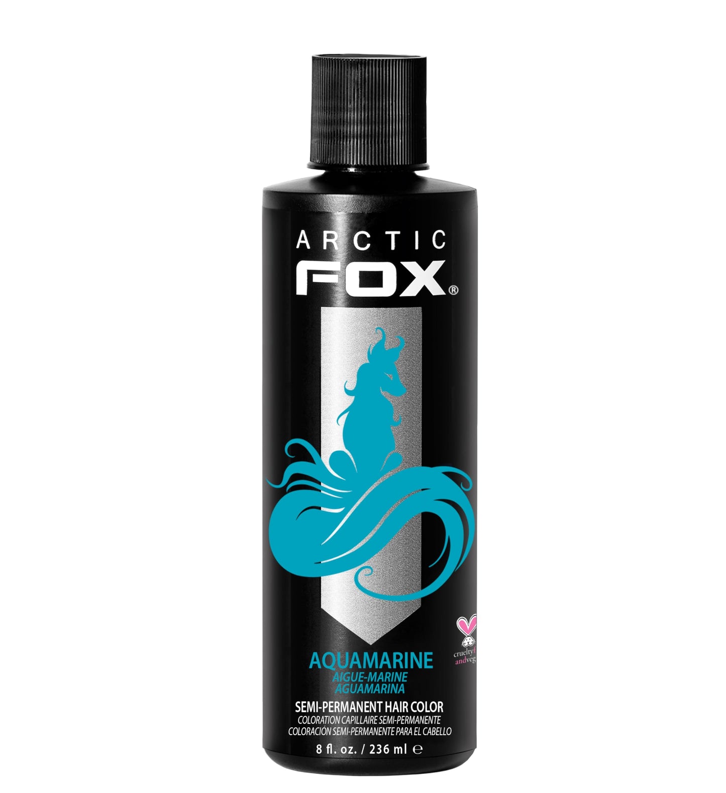 ARCTIC FOX Semi-Permanent Hair Dye - Sunset Orange, Vegan - 2 x 8 oz