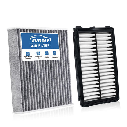Engine+Cabin Air Filter Fit for 2014-2020 Rogue, 2017-2022 Rogue Sport