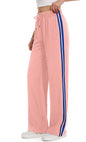 Tapata Women's 26/28/30/32/34/36 Inseam Track Pants Loose Straight Leg Jogging Sweatpants Warm-Up Sports Athletic Running