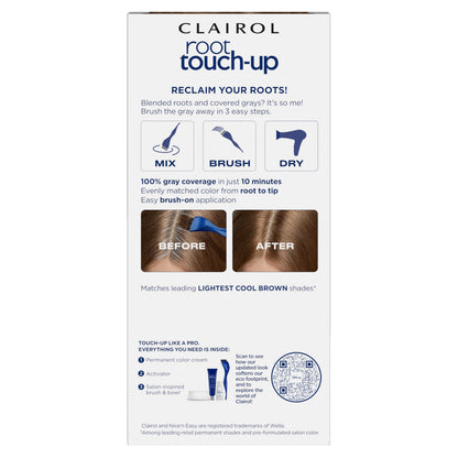 Clairol Root Touch Up Permanent Hair Dye, 5 Medium Brown, Pack of 1