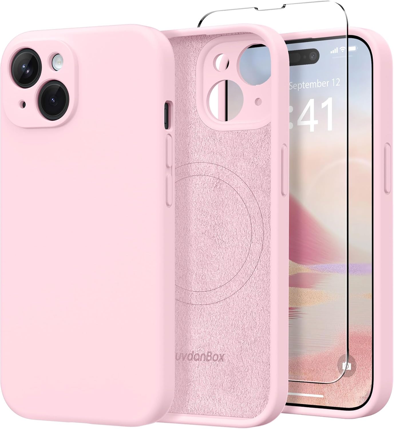 Magnetic for iPhone 17 Case Silicone Matcha