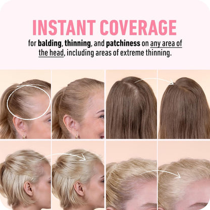 Boldify Hairline Powder, Root Touch Up Hair Color Light Blonde 4g