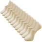 IDEGG Women & Men No Show Low Cut Anti‑Slip Casual Sports Running Socks
