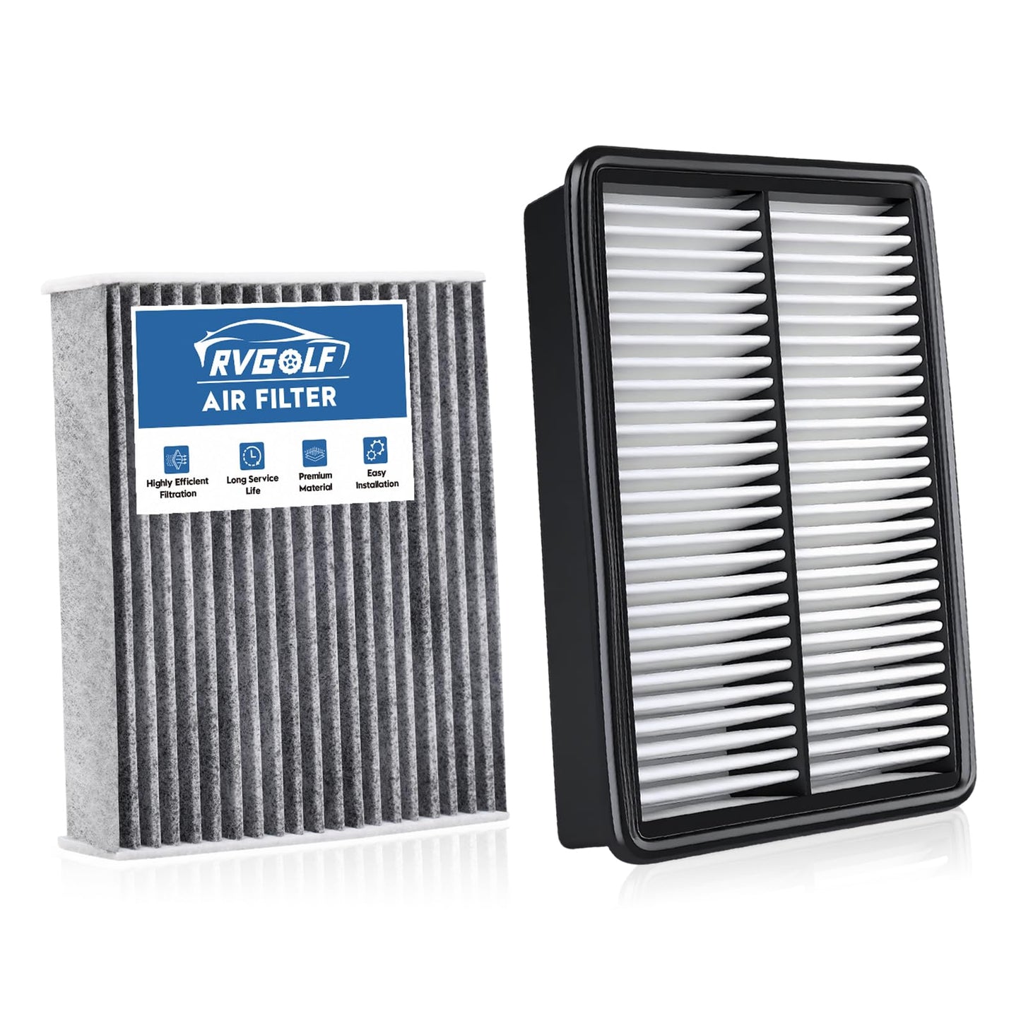 Engine+Cabin Air Filter Fit for 2014-2020 Rogue, 2017-2022 Rogue Sport
