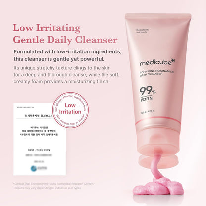 medicube Facial Cleanser Turmeric Capsule Foam Cleanser