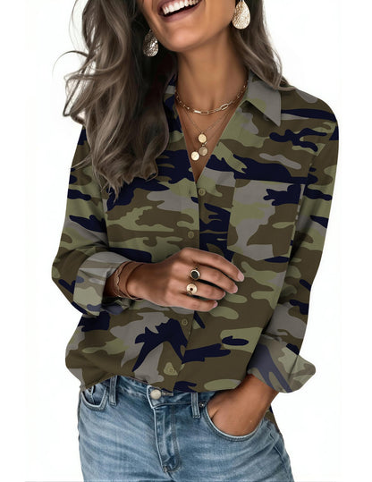 Zeagoo Blouses for Women Long Sleeve Dressy Casual Button Down Shirts