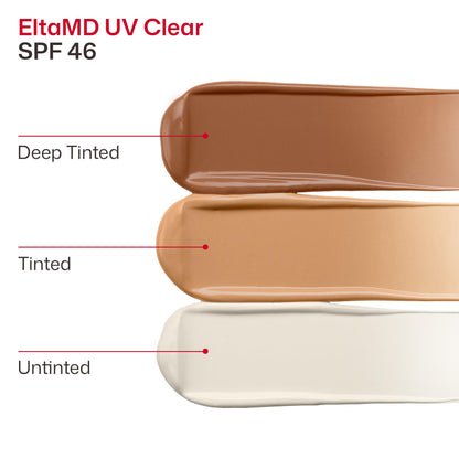 EltaMD UV Clear Face Sunscreen with Zinc Oxide, Oil-Free, SPF 46 and SPF 50