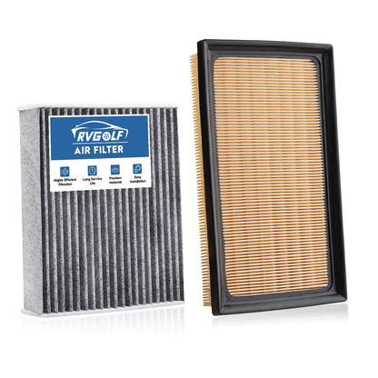Engine+Cabin Air Filter Fit for 2014-2020 Rogue, 2017-2022 Rogue Sport