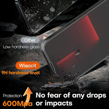 Wiaocit Tempered Glass Privacy Screen Protector for iPhone 15 Pro