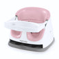 Ingenuity Baby Base 2-in-1 Booster Feeding and Floor Seat with Self-Storing Tray - Cashmere