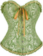 frawirshau Women's Overbust Costume Corset Renaissance Victorian
