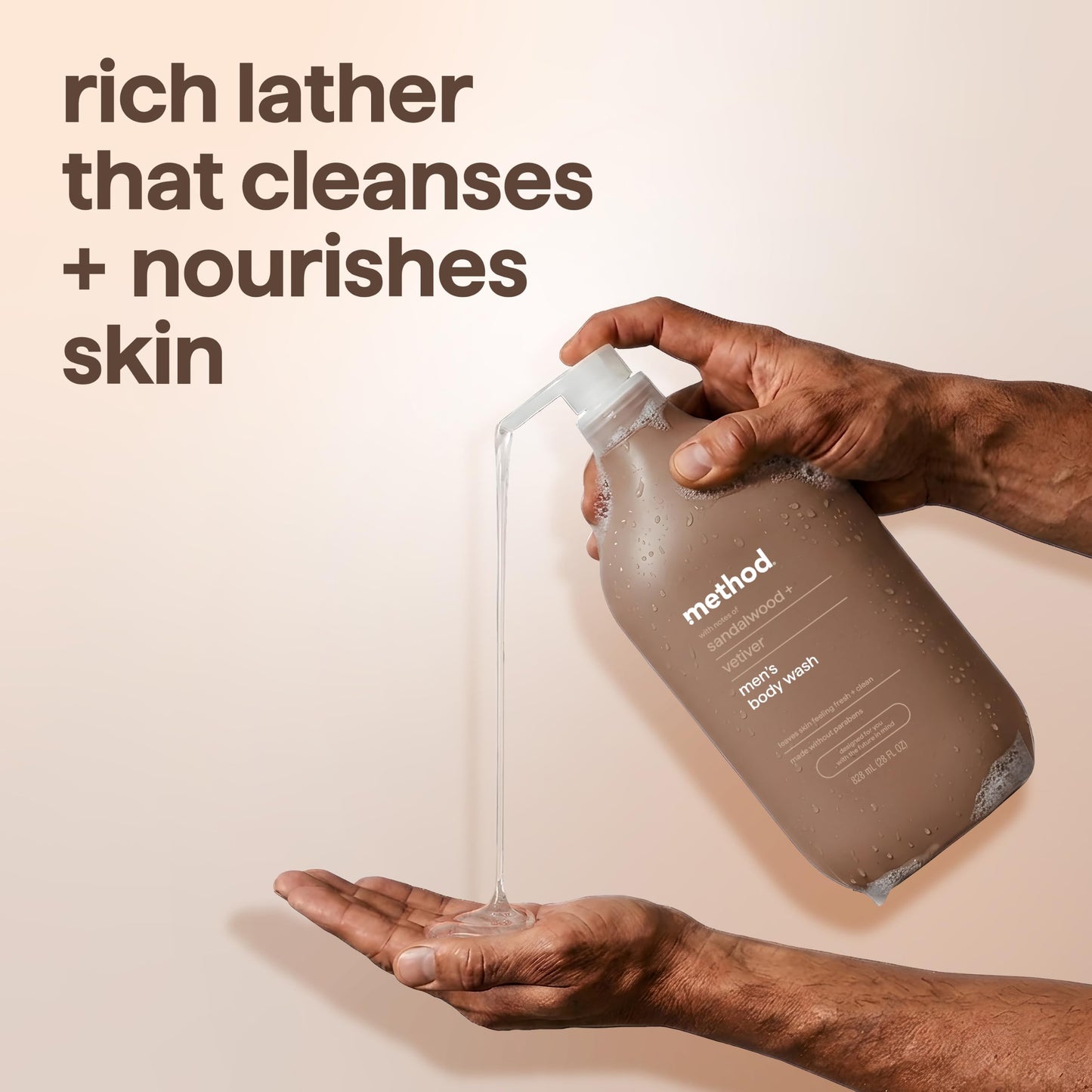 method Men’s Body Wash, Sea + Surf Scent, 28 fl oz