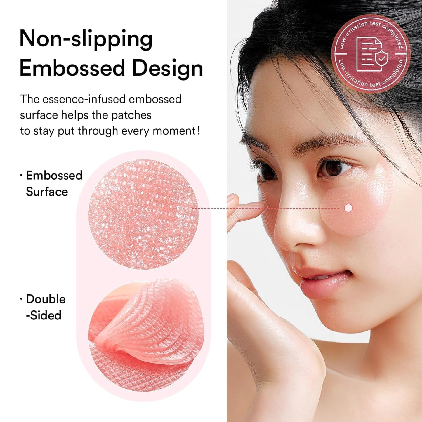 Abib PDRN Retinal Eye Patches for Rejuvenating & Puffy Eyes with Glow Jelly, Niacinamide, 60 Count, Korean Skin Care