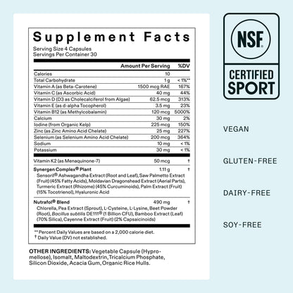 Nutrafol Women Hair Growth Supplements, Ages 18-44, 1-Month Bottle