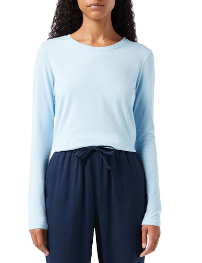 Amazon Essentials Women's Regular-Fit Long-Sleeve Crewneck T-Shirt