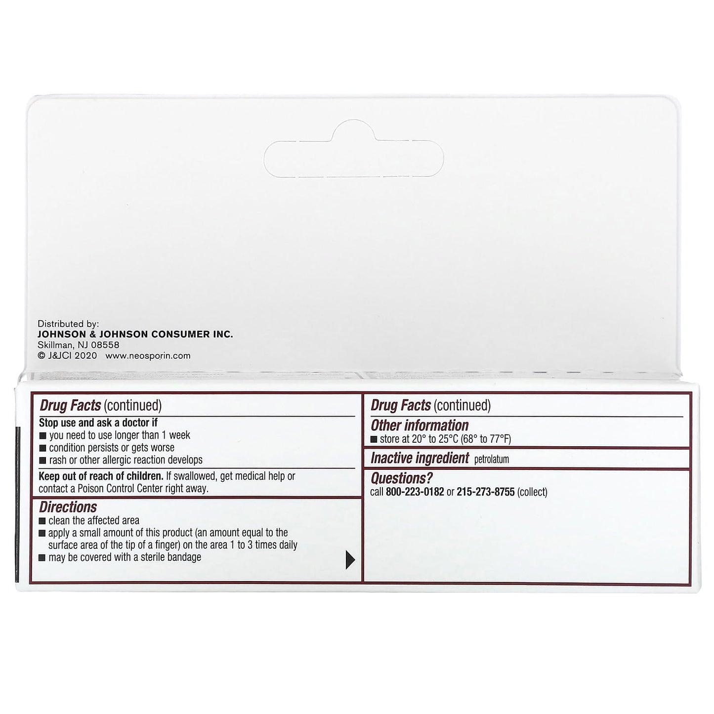 Polysporin First Aid Antibiotic Ointment, 0.5 oz