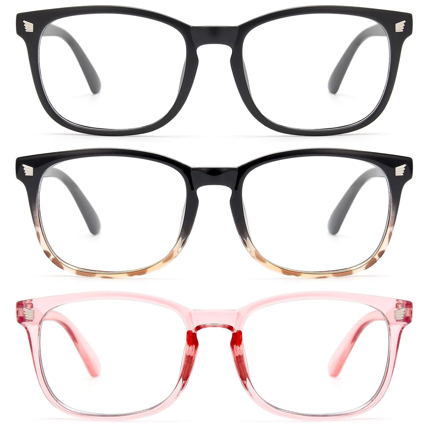 Gaoye Blue Light Glasses for Women - 3 Pack
