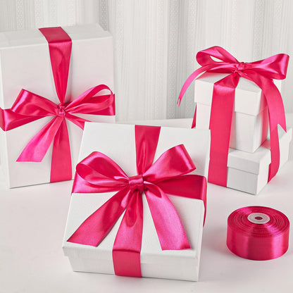 Mauproy Dusty Rose Satin Ribbon, 1-1/2 Inch, 50 Yards