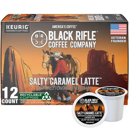 Black Rifle Coffee Medium Roast K Cup Coffee Just Black 32 Count