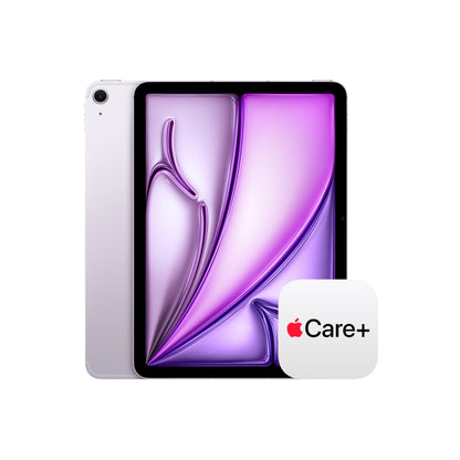 Apple iPad Air 11-inch (M4): Liquid Retina Display, 128GB, 12MP Front/Back Camera, Wi-Fi 7 with Apple N1, Touch ID, All-Day Battery Life — Purple with AppleCare+ (2 years)