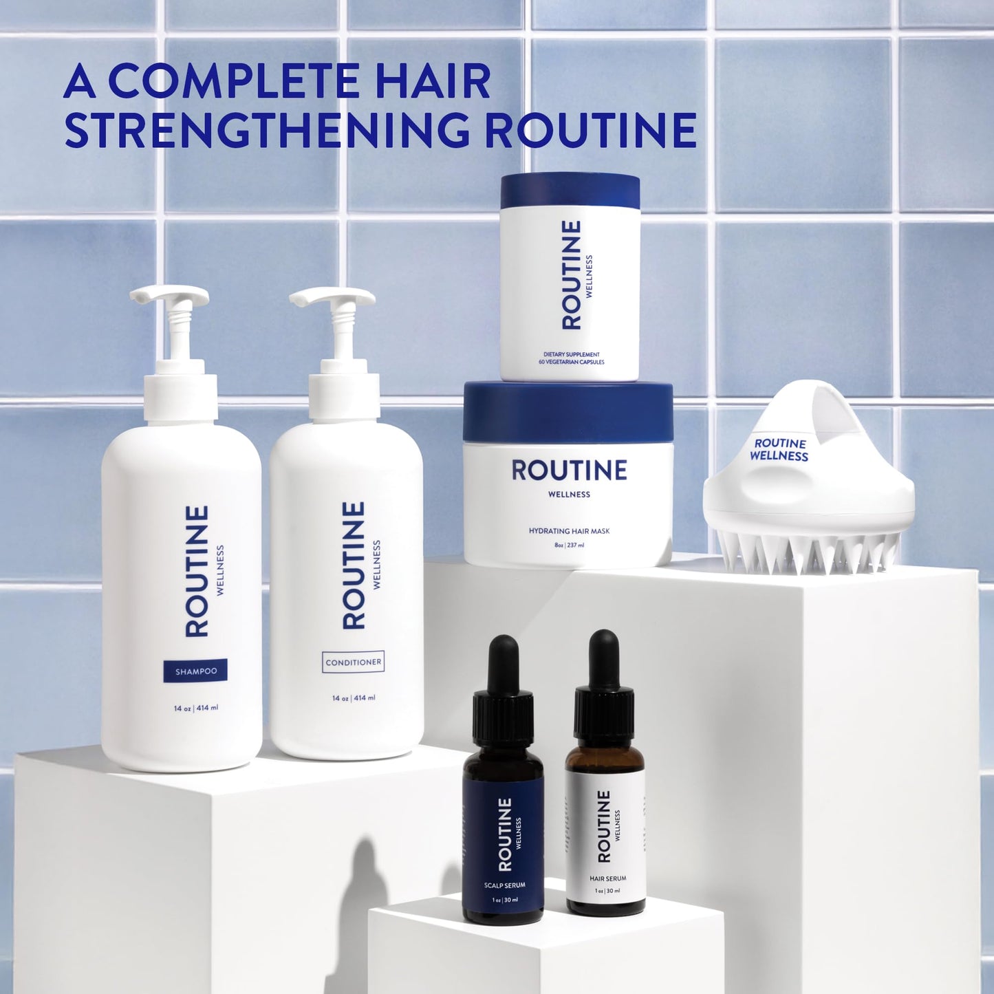 Routine Wellness Shampoo & Conditioner Set - Jasmine & Orange Blossom