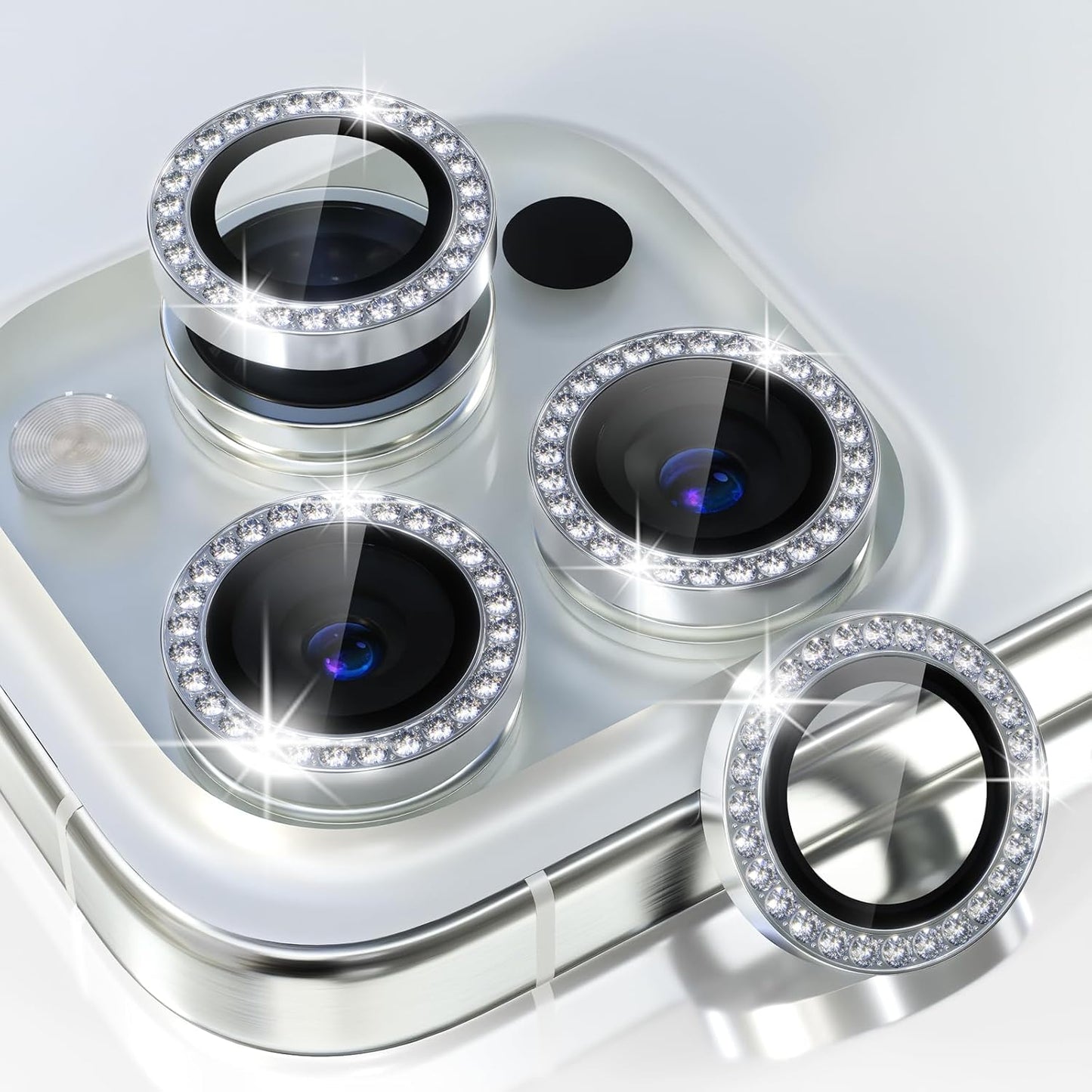 Choiche for iPhone 16 Pro/iPhone 16 Pro Max Camera Lens Protector
