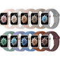 10 Pack Silicone Sport Bands Compatible with Apple Watch Band Women Men