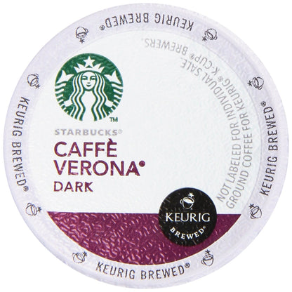 Starbucks K-Cup Coffee Pods, Dark Roast Hot or Iced Coffee, French Roast, 96 Keurig Pods