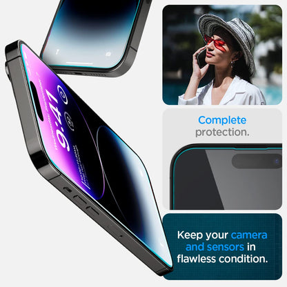 Spigen Screen Protector for iPhone 17 Pro Max, 16 Pro Max