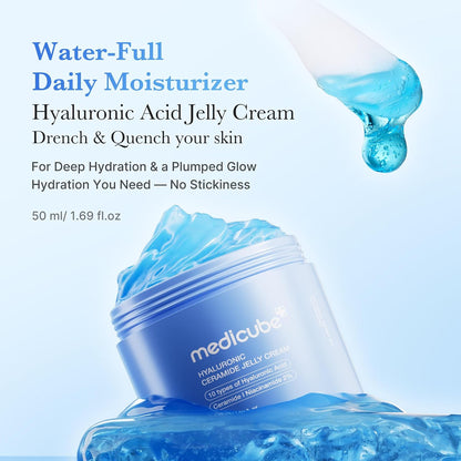 medicube Jelly Cream with Collagen & Niacinamide, 1.69 fl.oz