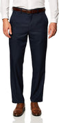 Amazon Essentials Men's Classic-Fit Expandable-Waist Flat-Front Dress Pants