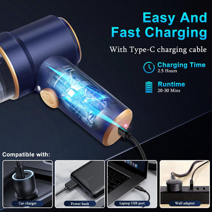 KMM Handheld Car Vacuum Cleaner, Hand Held Vacuum Cleaner and Air Duster