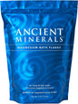 Ancient Minerals Magnesium Bath Flakes – Pure Zechstein Magnesium Chloride for Soaking and Whole-Body Replenishment, 8 lb Bag (Pack of 3)