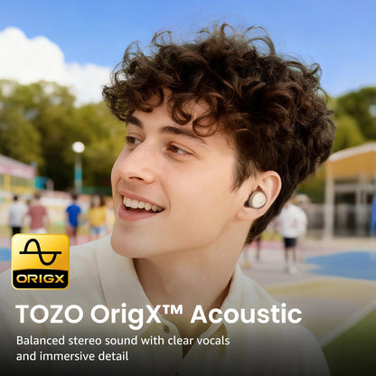 TOZO A1 Wireless Earbuds Bluetooth 5.3 Light Weight in Ear Headphones