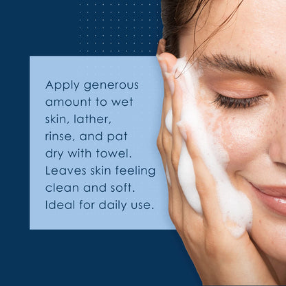 Vanicream Gentle Facial Cleaner, pH-Balanced Face Wash, 8 Fl Oz