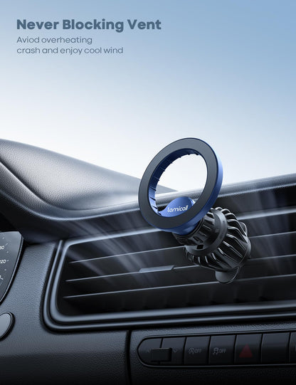 Lamicall for MagSafe Car Mount Vent 20 Super Magnets Accessories for iPhone