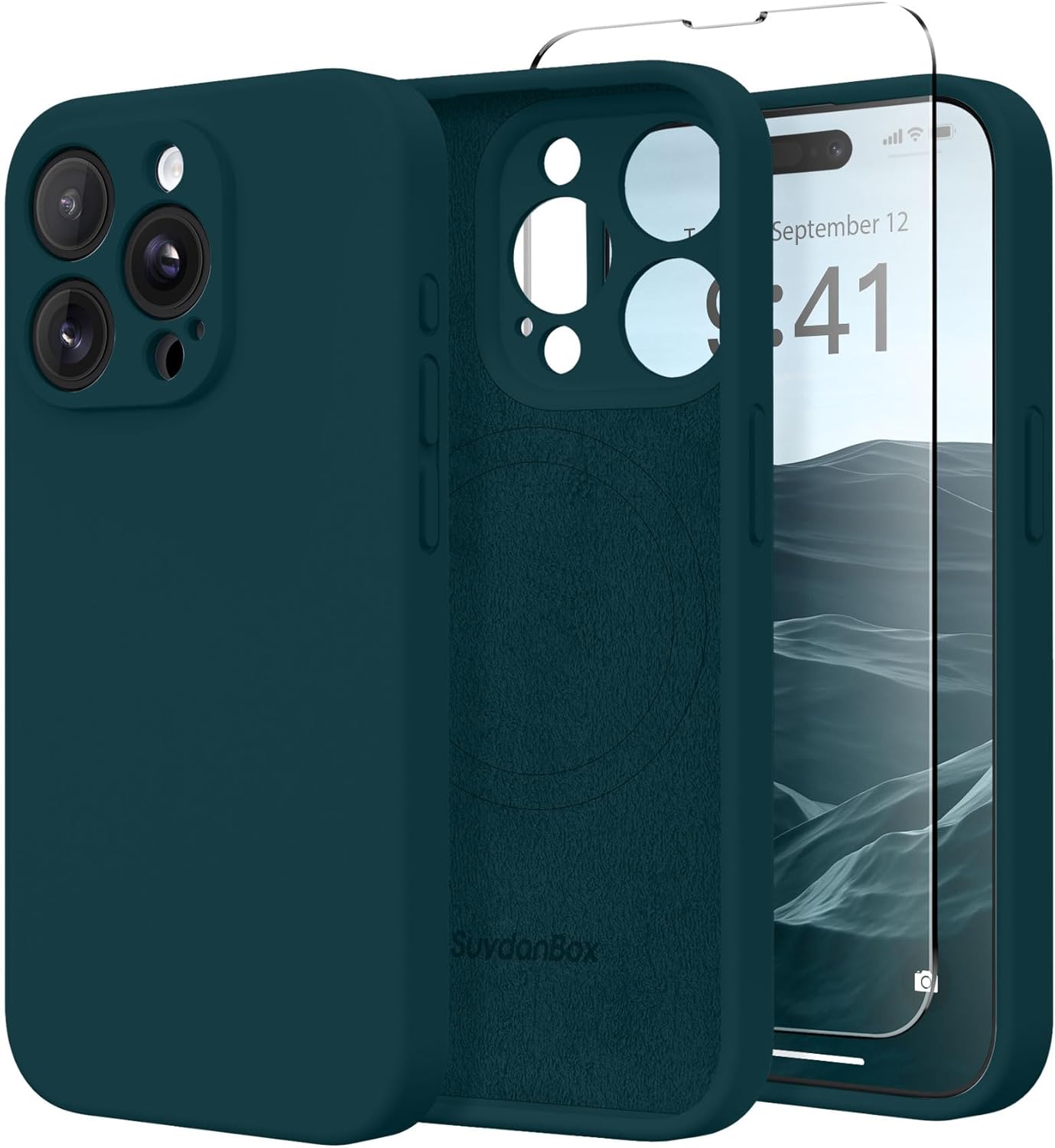 Magnetic for iPhone 17 Case Silicone Matcha