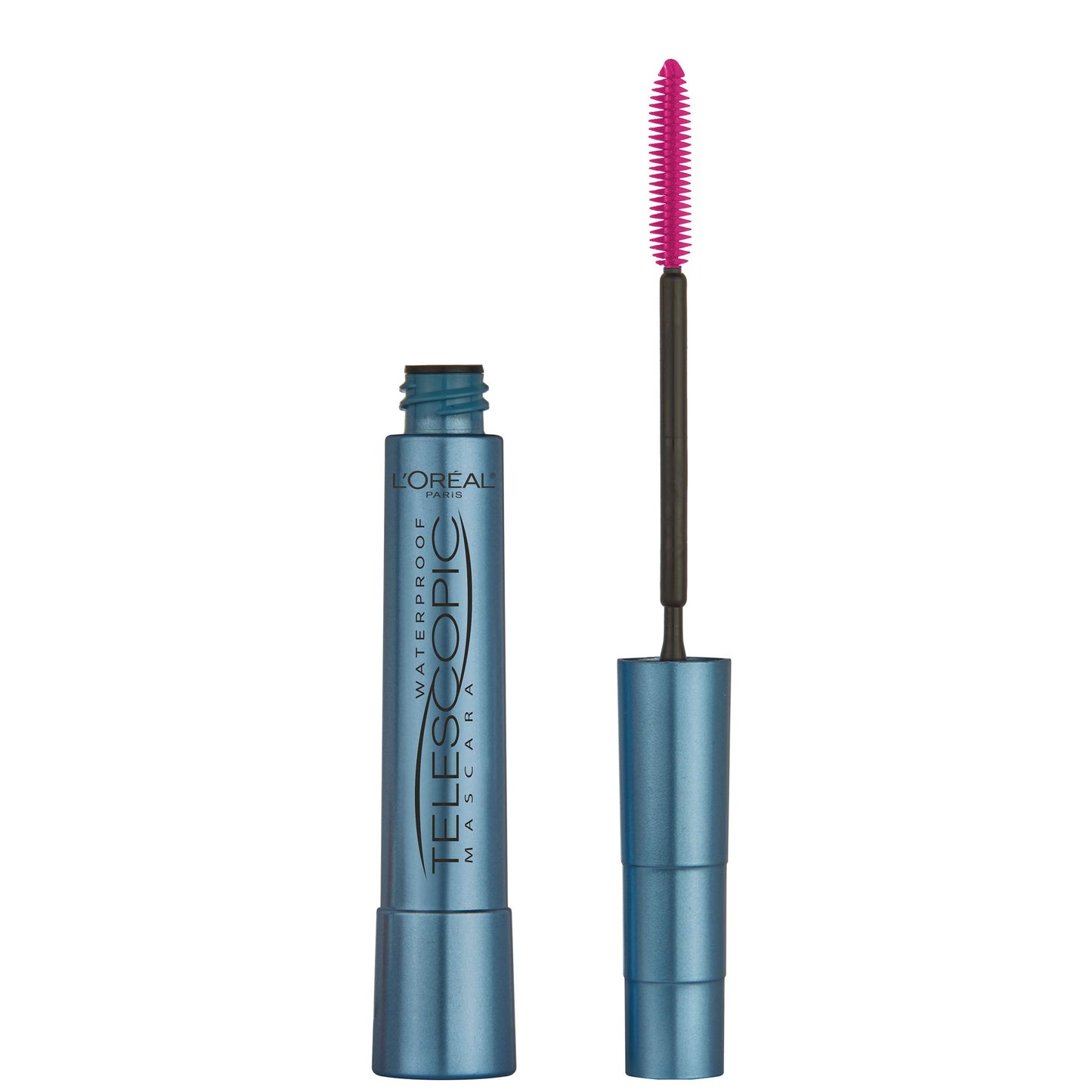 L’Oreal Paris Makeup Original Telescopic Mascara, Separating Mascara Volume and Length Formula, Washable, Blackest Black, 0.27 Fl Oz., 1 Count