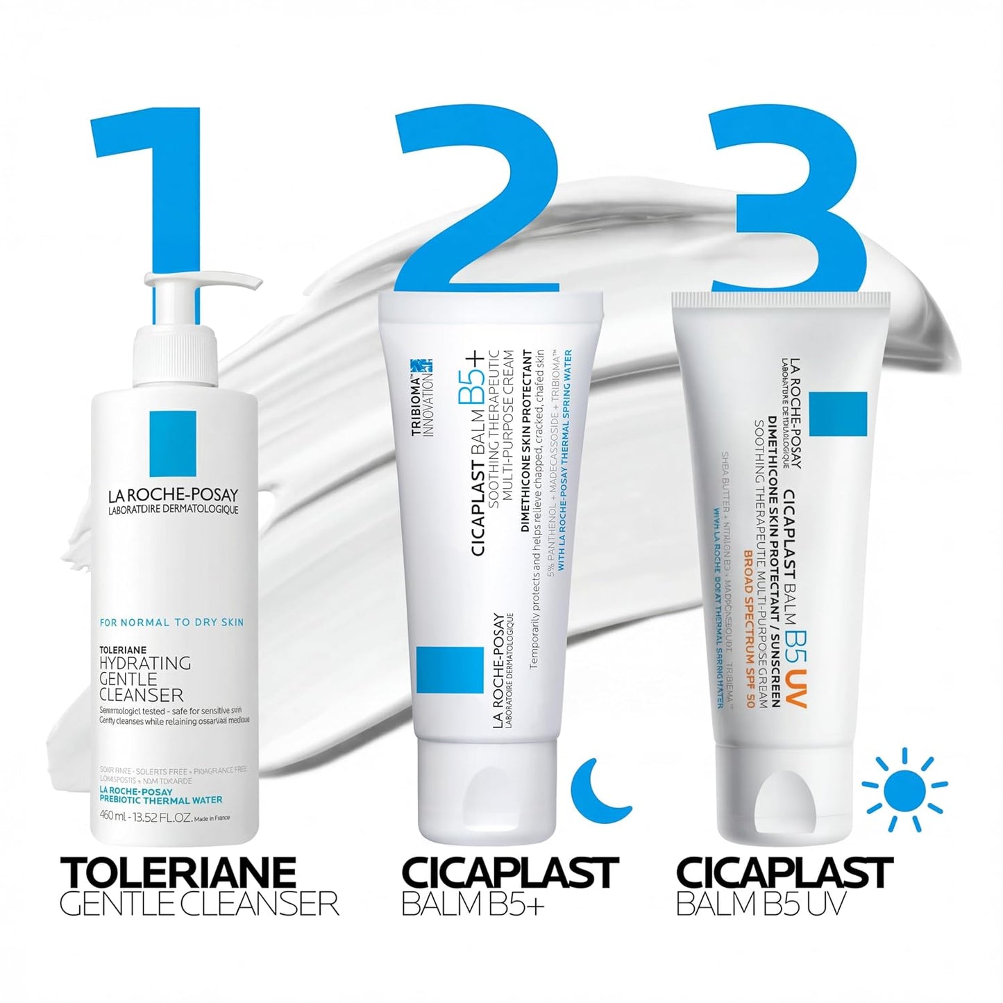 La Roche-Posay Cicaplast Balm B5, Barrier Repair Cream for Dry Skin