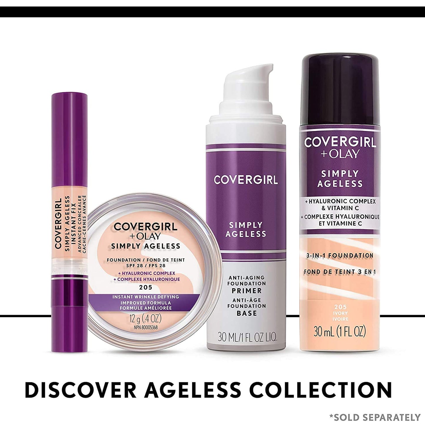 COVERGIRL Simply Ageless 3-in-1 Foundation - 240 Natural Beige