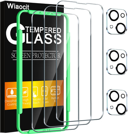 Wiaocit Tempered Glass Privacy Screen Protector for iPhone 15 Pro