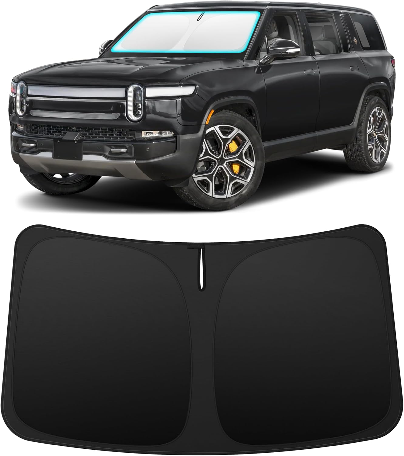 INSAUTO Custom Fit Windshield Sun Shade for Nissan Frontier 2005-2021