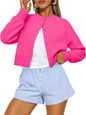 Trendy Queen Cropped Cardigan Sweaters for Women Fall Fashion Clothes 2026