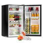 3.2 Cu Ft Mini Fridge with Freezer, Single Door Upright Freezer