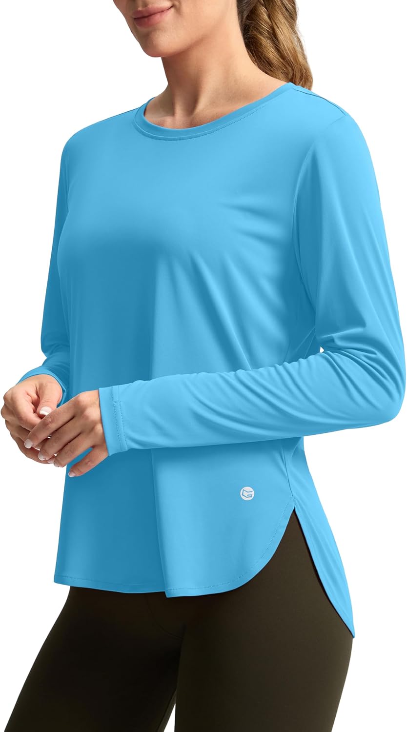 G Gradual Women's Sun Shirts UPF 50+ Long Sleeve Workout Hiking Tops