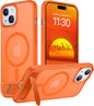 Magnetic Compatible with iPhone 14 Pro Max Case, [Built-in Invisible Kickstand][Compatible with MagSafe] [Military Grade Shockproof] Slim Translucent Matte Phone Case for iPhone 14 Pro Max 6.7"