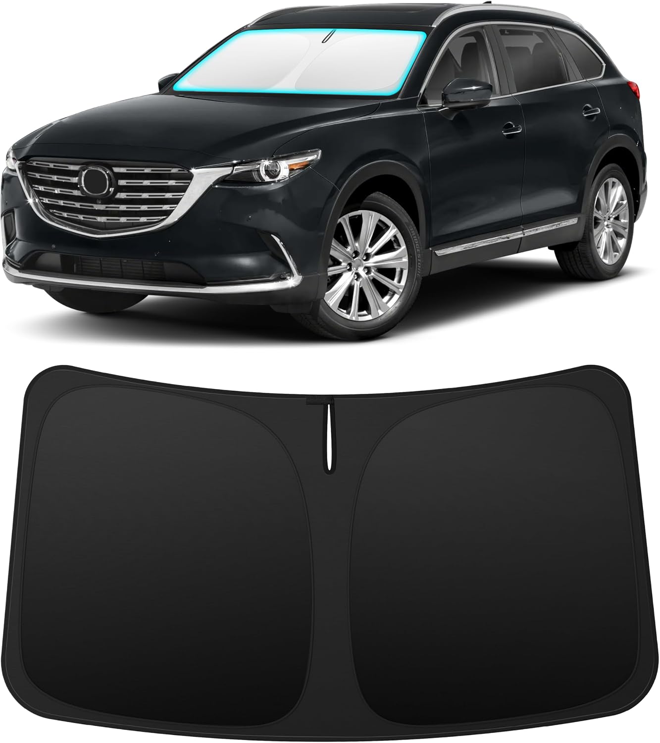 INSAUTO Custom Fit Windshield Sun Shade for Nissan Frontier 2005-2021